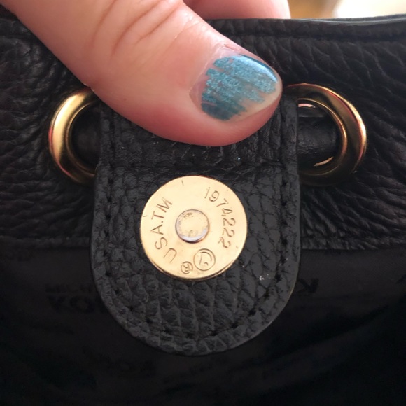 Michael Kors Black pebbled leather purse, lovely condition. Used gently. - Picture 8 of 12